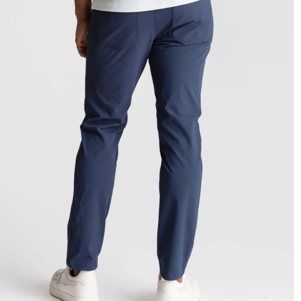 Birddogs Joggers Mens Large Navy Blue Built-in Liner Pockets Performance Pants - Picture 3 of 16
